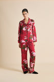 Lila Tardieu Red Floral Pajamas