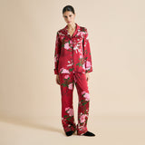 Lila Tardieu Red Floral Pajamas