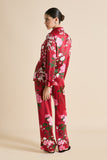 Lila Tardieu Red Floral Pajamas